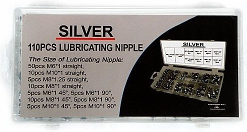 Silver Silver Werkzeugzubehör Satz 110 Stück