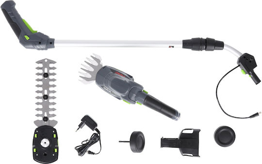NAC TA72H-B15-JN Foarfecă Gard Viu cu Baterie 7.2V 1x1.5Ah Telescopică cu Lungimea Lamelor 17cm