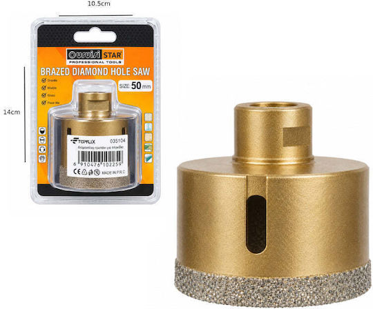 Uruisi Star Diamantkronen-Gewindeschneiden Trockenschnitt mit Durchmesser 50mm für Rasen
