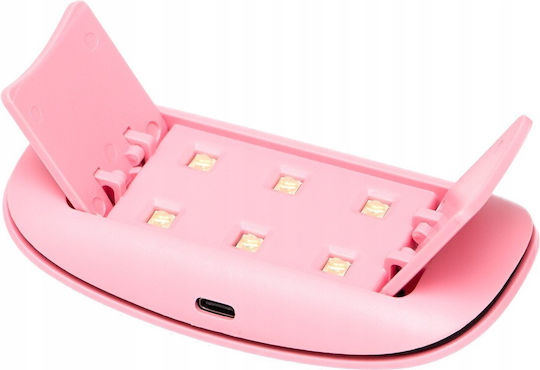 Hi Hybrid UV/LED Nagellack Aushärtungslampe 6W Rosa