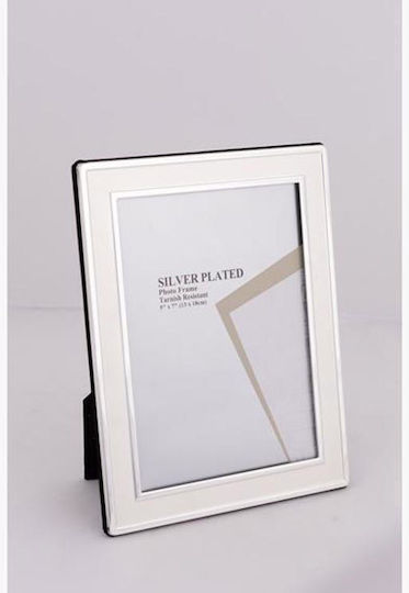 Metallic Photo Frame with Gray Frame 2 Pieces