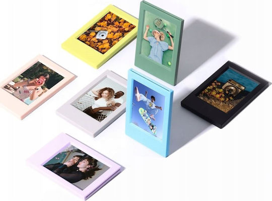 Loveinstant Plastic Photo Frame with Yellow Frame