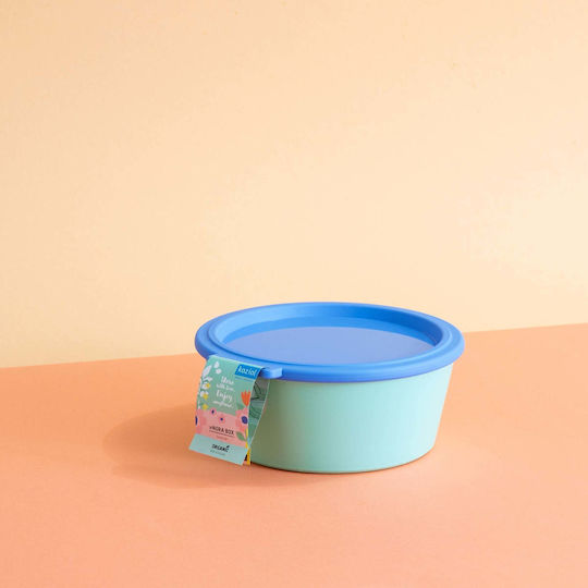 Koziol Plastic Lunch Box Light Blue 1300ml