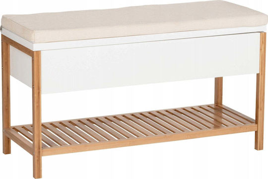 Organizator pantofi din bambus 55x30x45cm