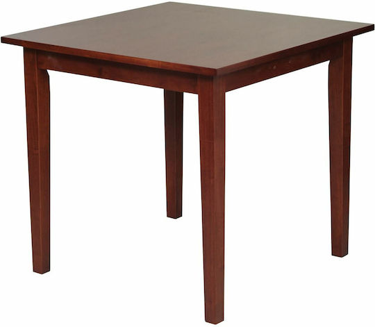Naturale Square Dining Room Table Walnut Naturale Square Dining Room Table Walnut