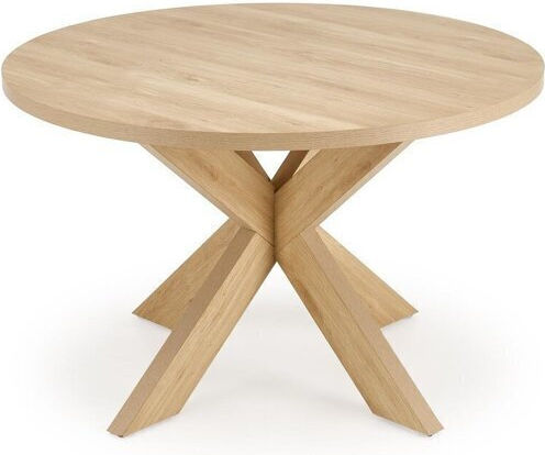Houston 1964 Round Extendable Table Light Wood Colour Houston 1964 Round Extendable Table Light Wood Colour