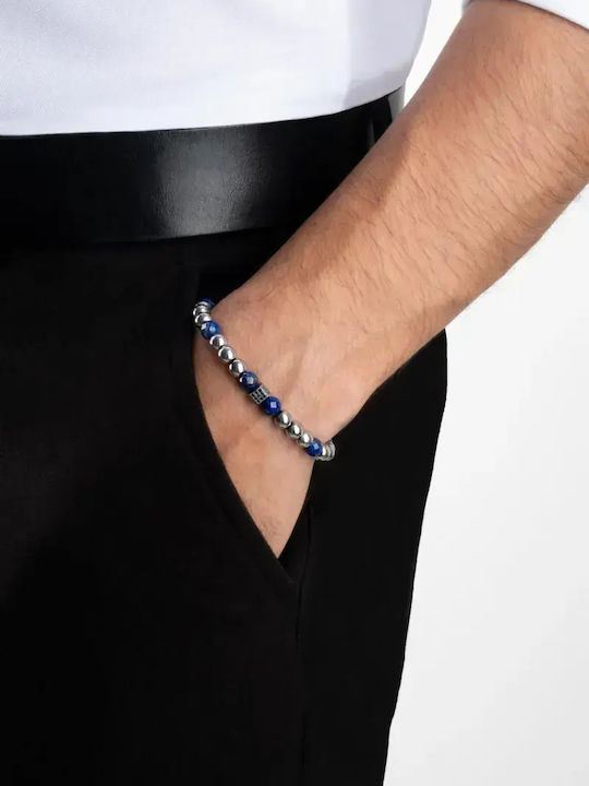 SteweHome Männliches Armband aus Silber 10cm
