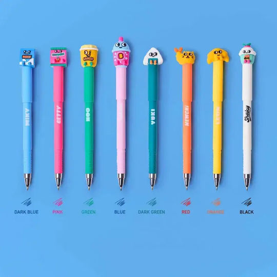 Omy Ballpoint Pens Set Of Various Colours 8 Pieces