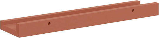 Red Wall Shelves 4 Pieces 40x9x3cm