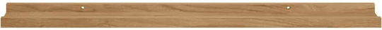 Brown Wall Shelves 2 Pieces 80x9x3 cm