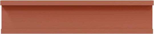 Red Wall Shelves 2 Pieces 40x9x3cm