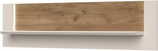 Shelf Wall with LED Spike 140x22x37cm ''''