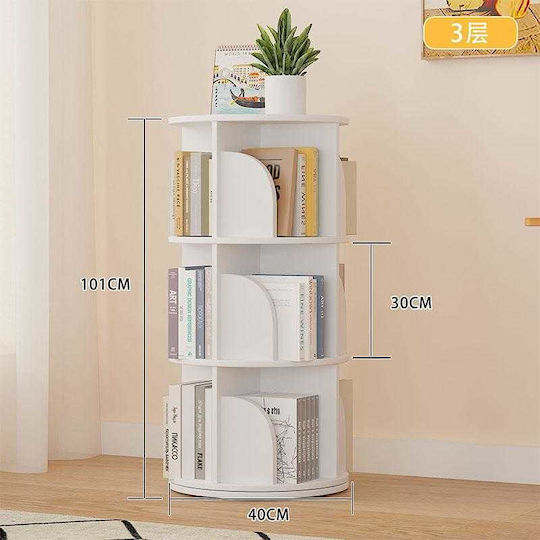 Βιβλιοθήκη White 40x40x101εκ. Βιβλιοθήκη White 40x40x101εκ.