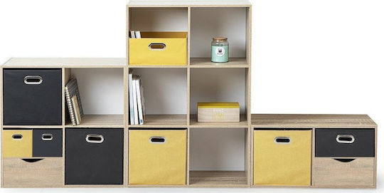 Bibliothek Kali Graues 34.5x32x68cm