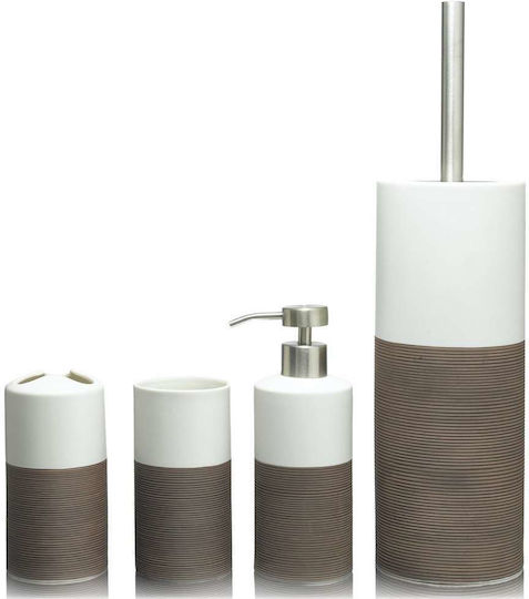 Sealskin Doppio Επιτραπέζια Ποτηροθήκη Πορσελάνινη Πολύχρωμη Brown
