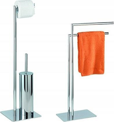 Wenko Recco Inox Toilet Brush Gray