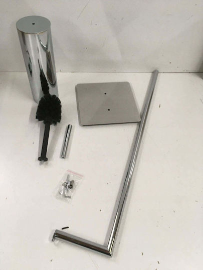 Wenko Recco Inox Toilet Brush Gray