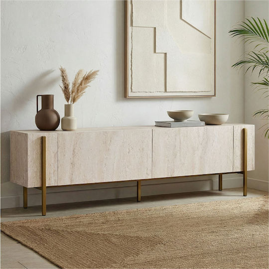 Stand TV Nexus Travertine L180xA30xÎ45.5cm