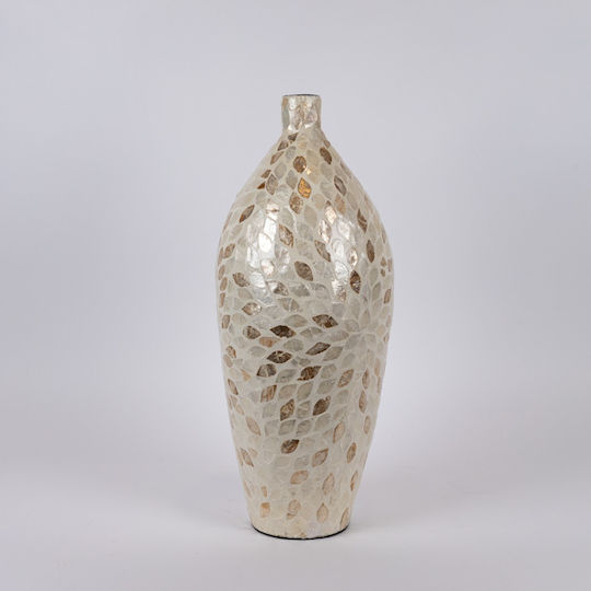 Vază Decorativă Bej Φ23xΥ57cm