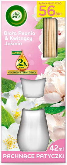 Reckitt Benckiser Raumdüfte Sticks Air Wick Weißer Pfingstrose Blumiges Jasmin 42 Ml