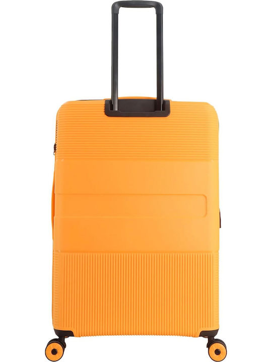 Discovery Large Orange Travel Suitcase Height 75cm Discovery Large Orange Travel Suitcase Height 75cm