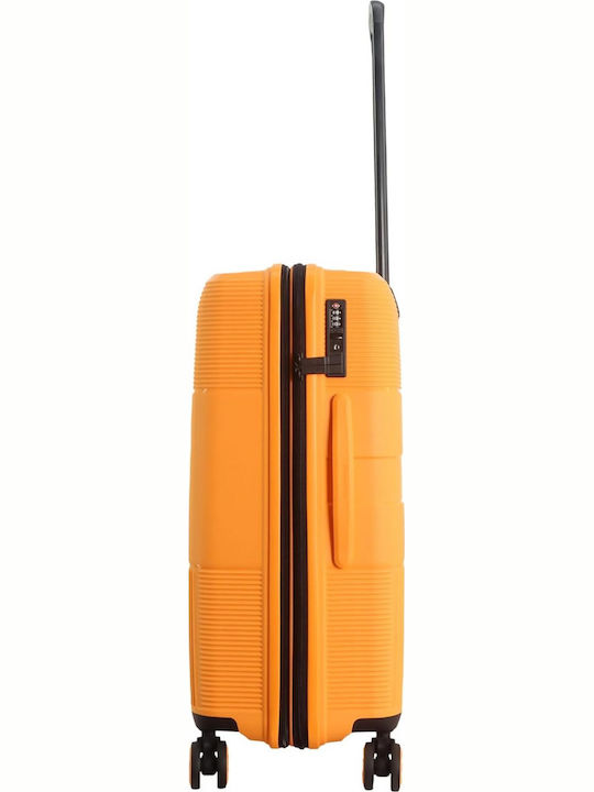 Discovery Cabin Travel Suitcase Orange 55cm Height