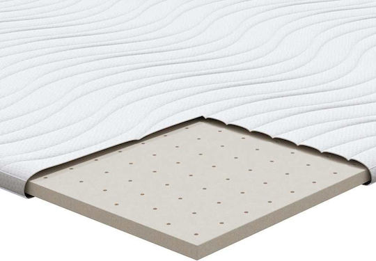 vidaXL Ανώστρωμα Μονό Polyester 90x190x5.5εκ.