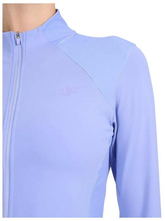 Damen Strickjacke Lila