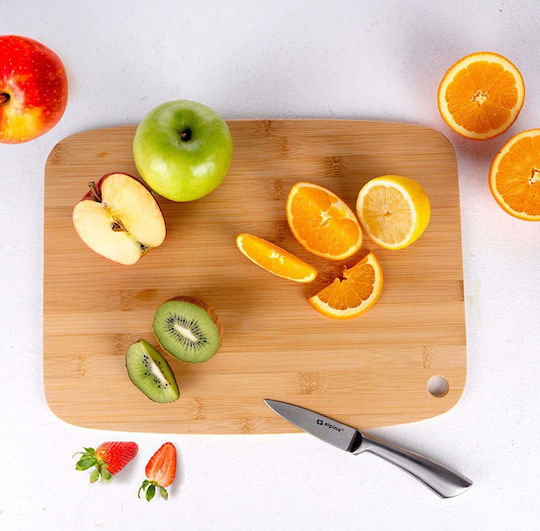 Alpina Appliances Bamboo Beige Chopping Board 38x28.5cm