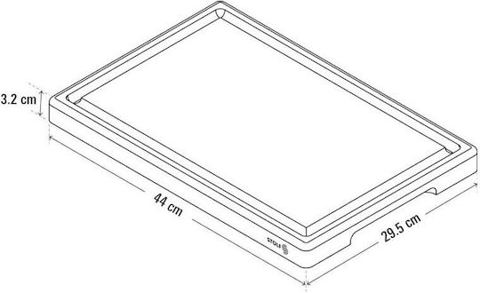 Stolf Επιφάνεια Κοπής Ξύλινη Πράσινη 44x29.5cm