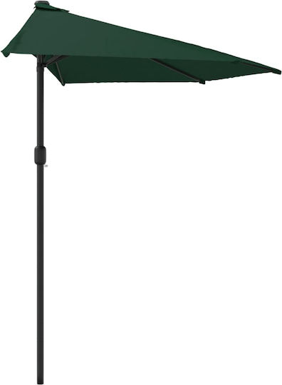Garten- und Terrassen-Sonnenschirm Rundschreiben Aluminium Grüne Φ3xΥ2.23m