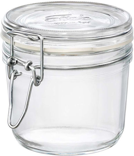Bormioli Rocco Fido General Use Vase with Airtight Lid Glass Transparent 350ml