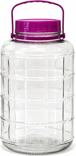 Homestyle Homestyle Allgemeine Verwendung Glas Vasen mit Deckel Transparent 8000ml Homestyle Homestyle Allgemeine Verwendung Glas Vasen mit Deckel Transparent 8000ml