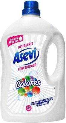 Asevi Lichid Detergent pentru Culori haine 42 Cupe de măsurare