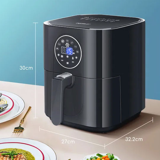 Aigostar 30VPH Heißluftfritteuse 7Es Schwarz