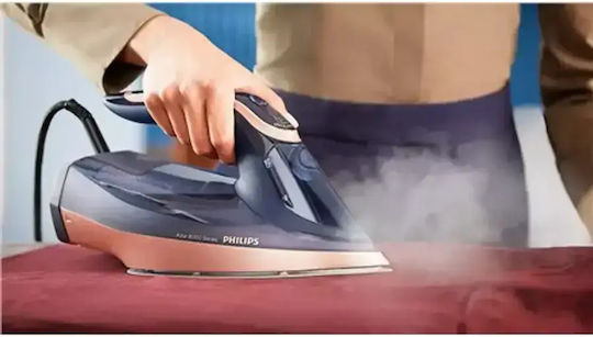 Philips Azur Steam Iron 3000W with Continuous Steam Supply 85g/min