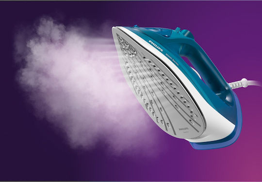 Philips Steam Iron 2600W with Ceramic Plate and Continuous Steam Supply 40g/min