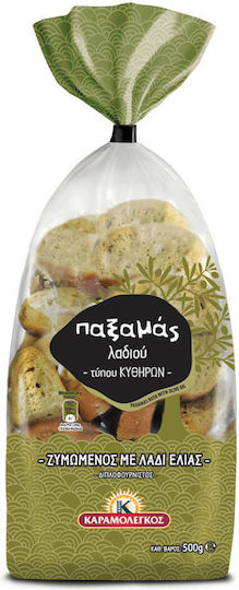 Karamolegos Кростини Пшеница Сухар с масло 500gr