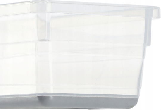 Kis Sistemo 4 Plastic Storage Box Transparent 30x7.5x5cm