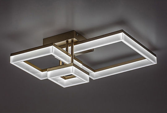 Rabalux Amilia Smart Mount Ceiling Light Gold With Integrated LED