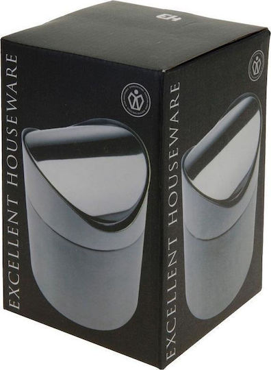 Mini Waste Bin from Inox Silver 1.5L