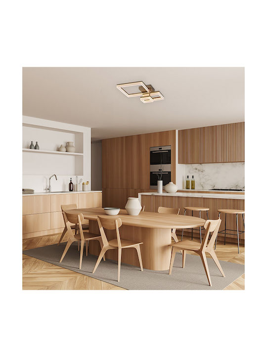Rabalux Amilia Smart Deckenleuchte Gold mit Integrierter LED