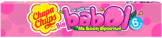 Chupa Chups Дъвки Big Babol с Вкус Tutti Frutti 20 бр