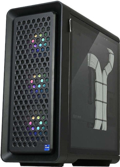 NTT System AirFrame Гейминг Настолен Компютър (Ultra 7-270K/32GB DDR5/2.0TB SSD/GeForce RTX 5070/W11 Home)