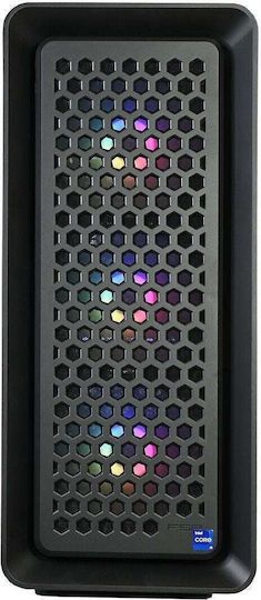 NTT System AirFrame Гейминг Настолен Компютър (Ultra 7-270K/32GB DDR5/2.0TB SSD/GeForce RTX 5070/W11 Home)