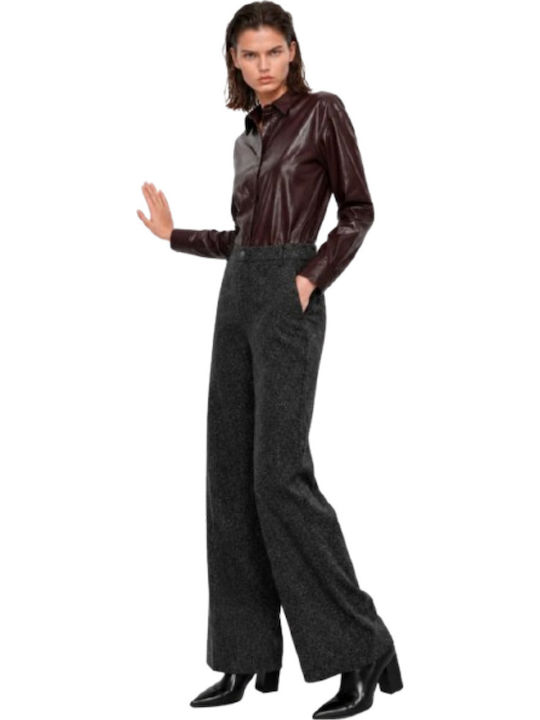 Women's Fabric Trousers Grey