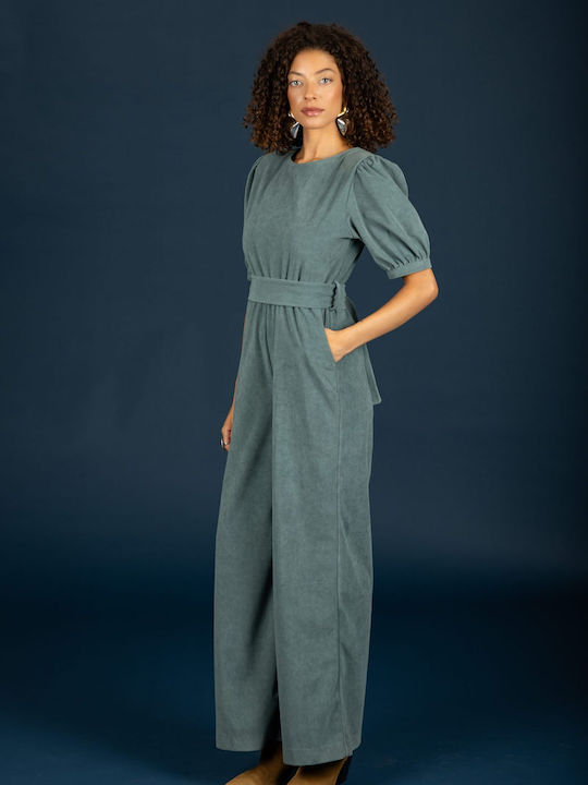 Damenteil Jumpsuit Petrol
