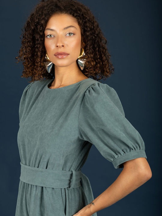 Damenteil Jumpsuit Petrol