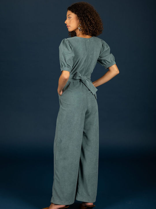 Damenteil Jumpsuit Petrol