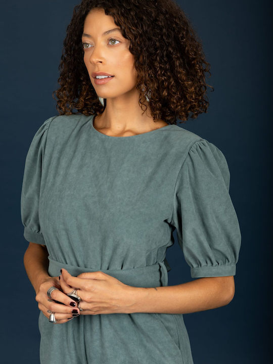 Damenteil Jumpsuit Petrol